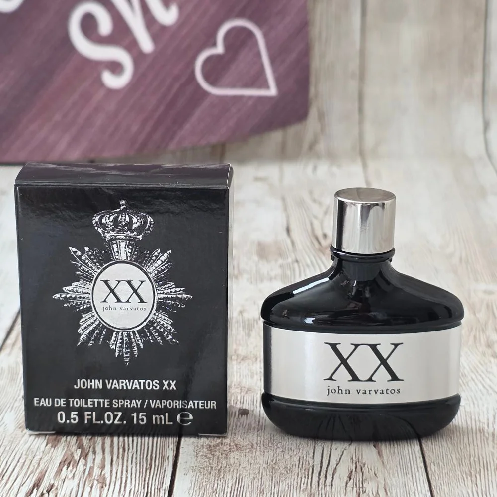 Men's John Varvatos XX mini 0.5 FL.OZ / 15 mL Black/Silver